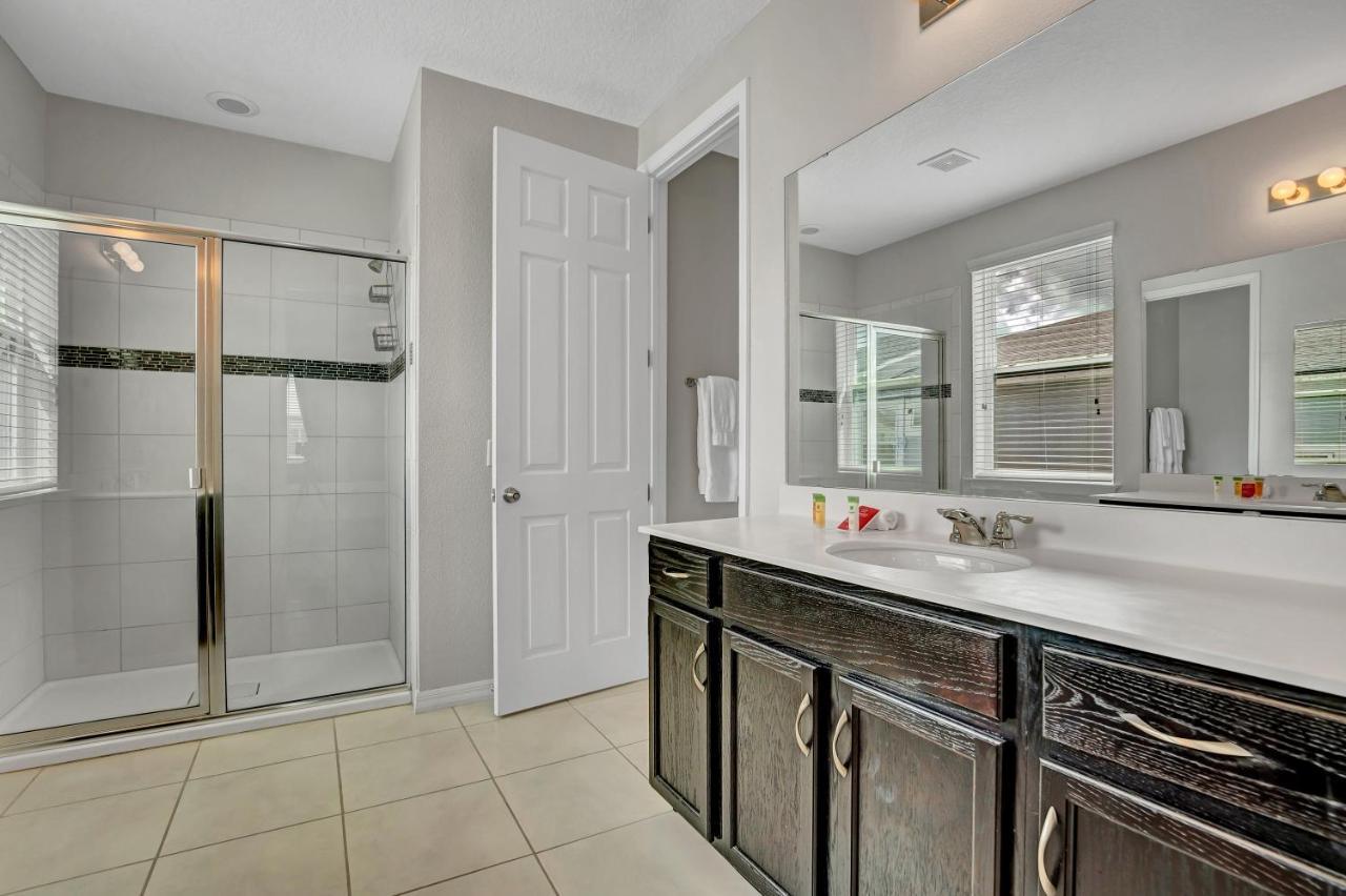 Modern Villa Wprivate Pool&Spa, Free Water Park Orlando Exteriör bild