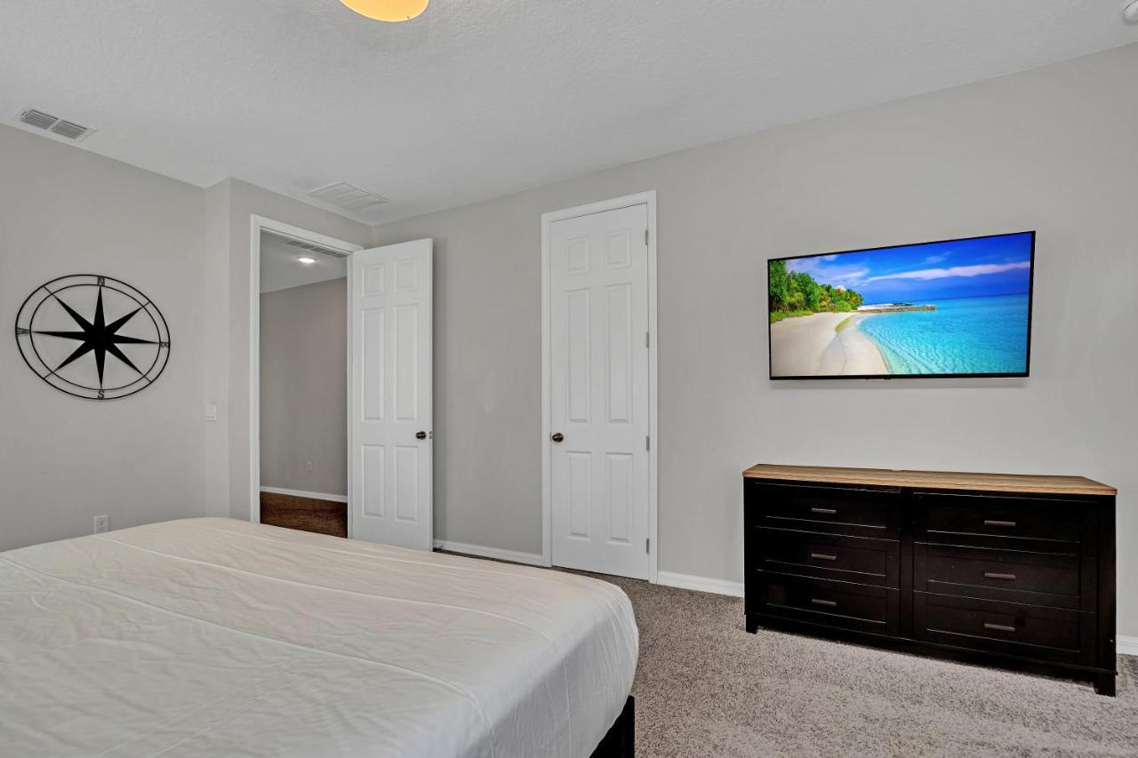 Modern Villa Wprivate Pool&Spa, Free Water Park Orlando Exteriör bild