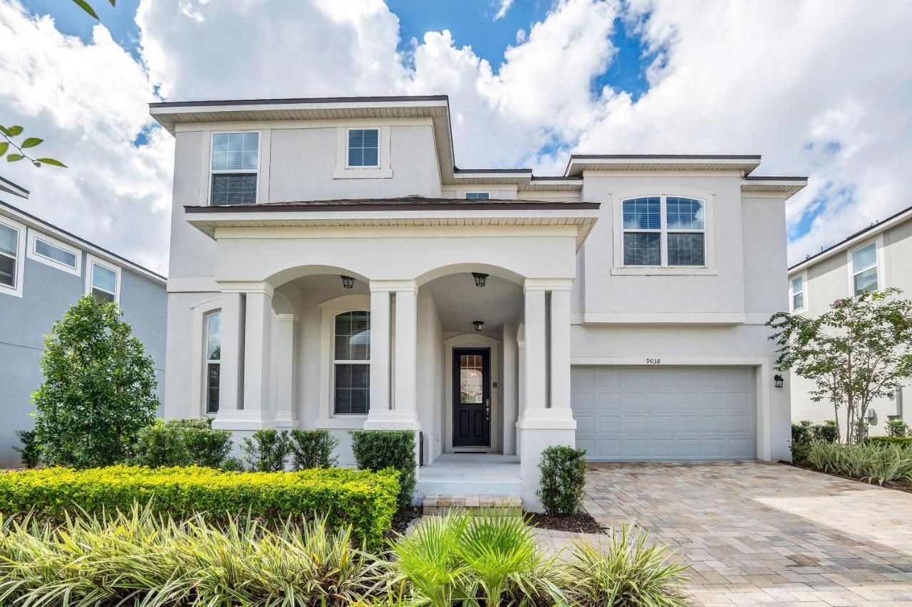 Modern Villa Wprivate Pool&Spa, Free Water Park Orlando Exteriör bild