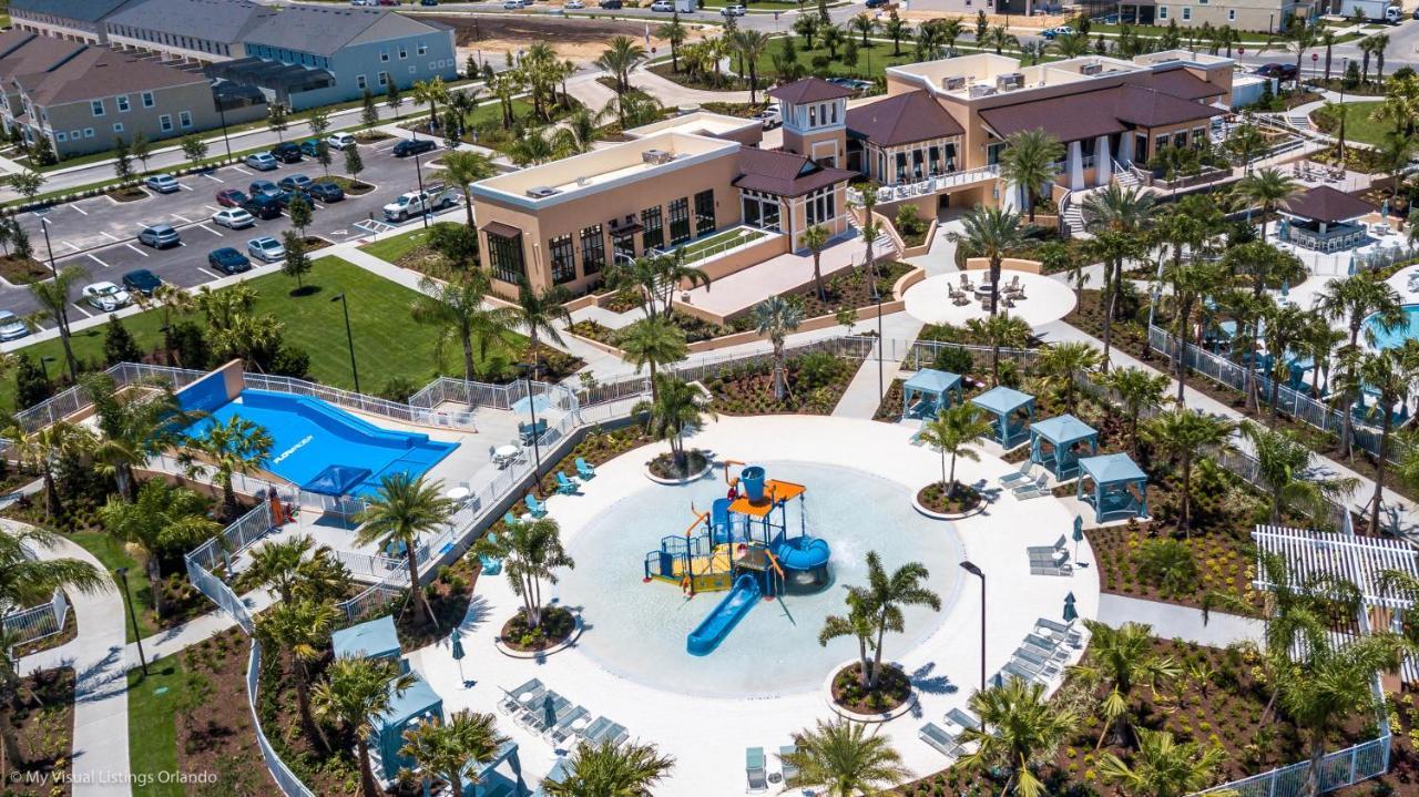 Modern Villa Wprivate Pool&Spa, Free Water Park Orlando Exteriör bild