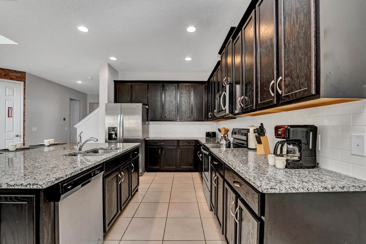 Modern Villa Wprivate Pool&Spa, Free Water Park Orlando Exteriör bild